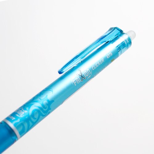 Pilot, Rollerball/Ballpoint, Art & School, Frixion, Ball, Clicker, Retractable, Extra-Fine, 82375, Turquoise